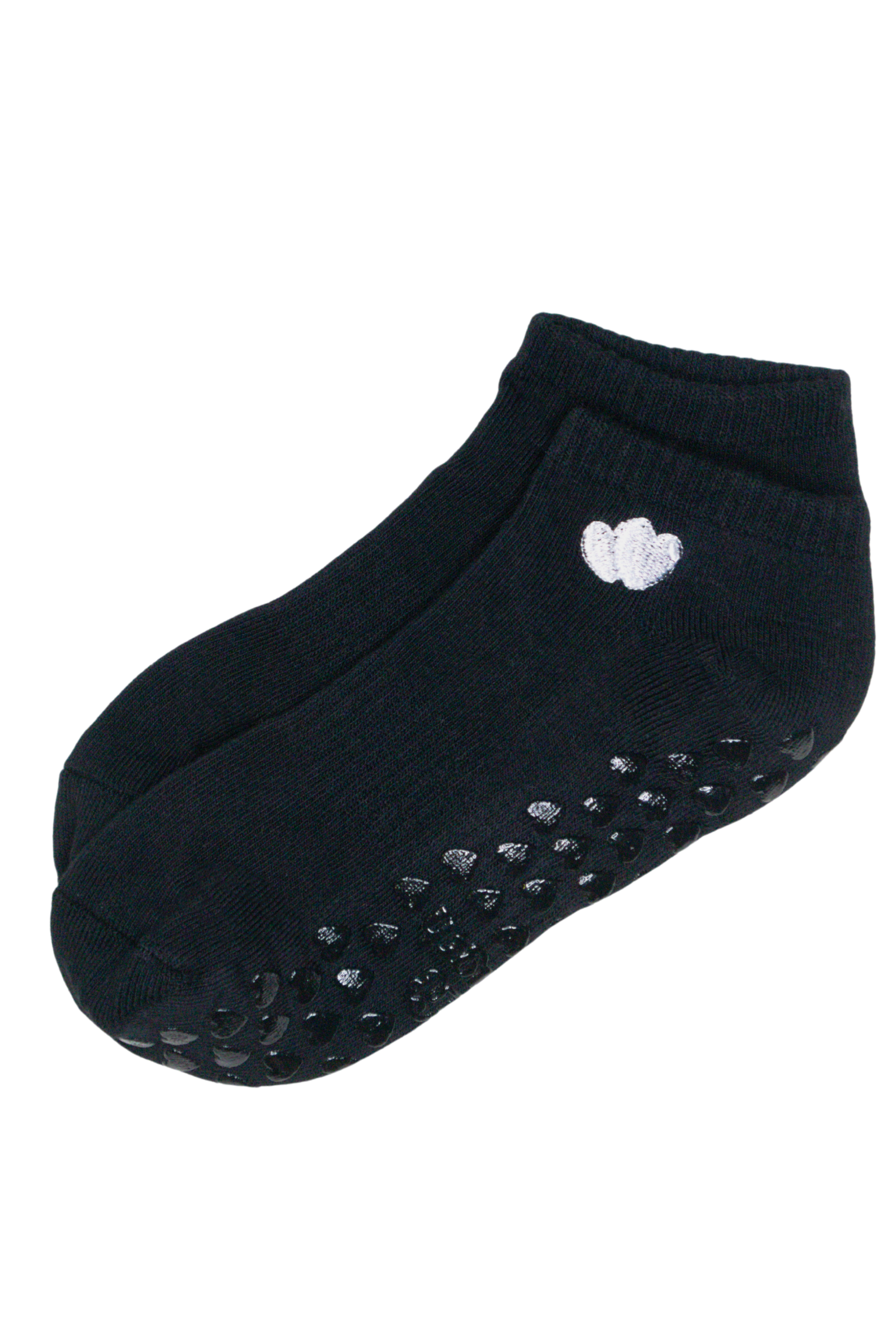 Soft Noir Ankle Grip Sock